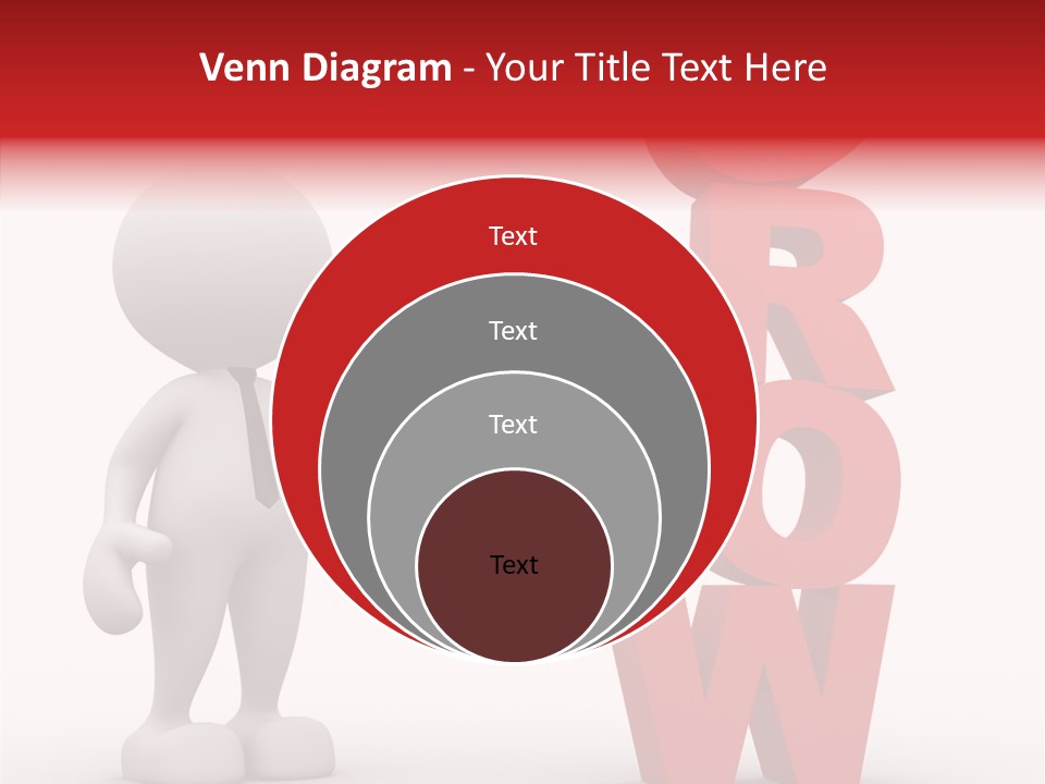 Firm Chart Grow PowerPoint Template
