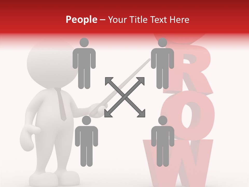 Firm Chart Grow PowerPoint Template