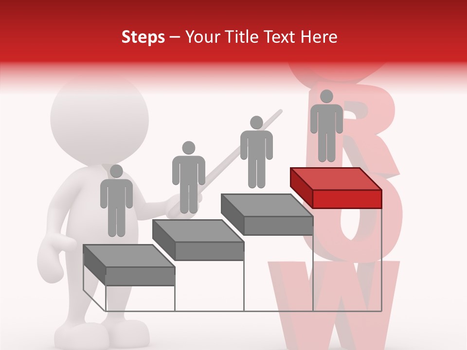 Firm Chart Grow PowerPoint Template