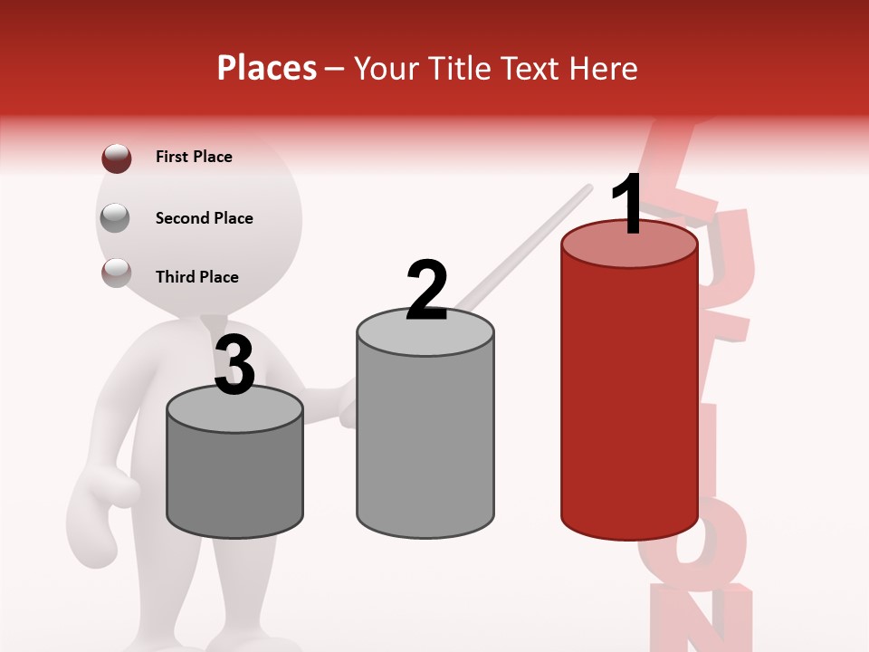 Business Character Puppet PowerPoint Template