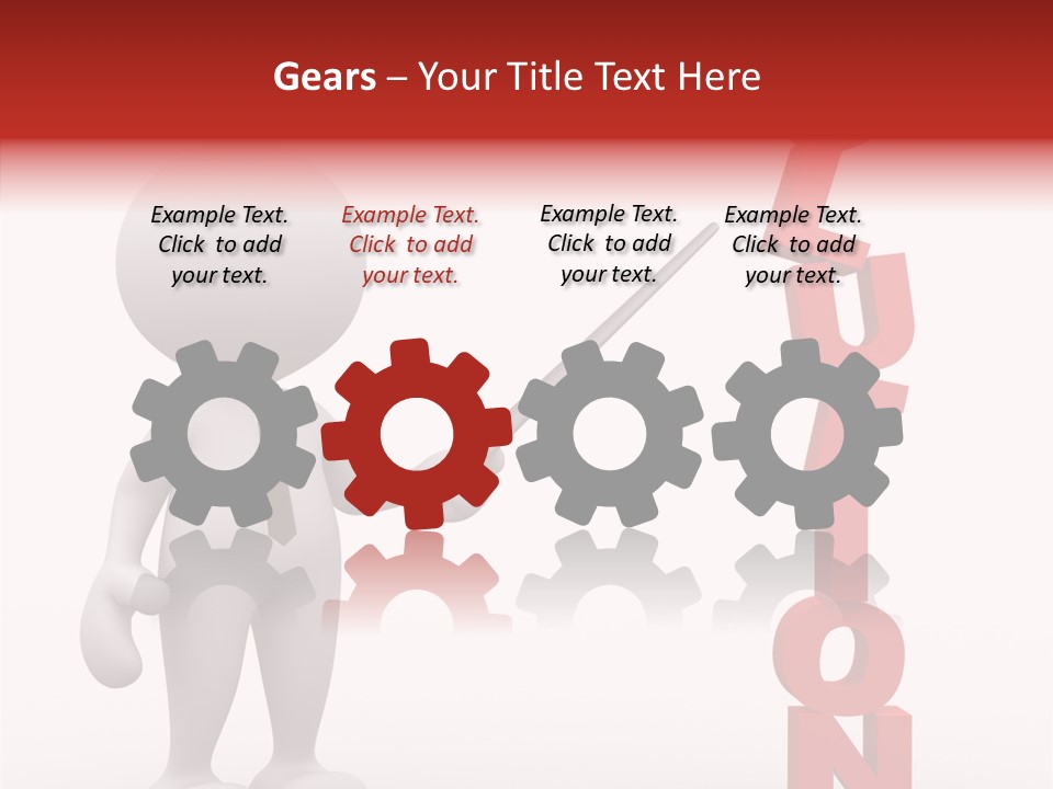 Business Character Puppet PowerPoint Template