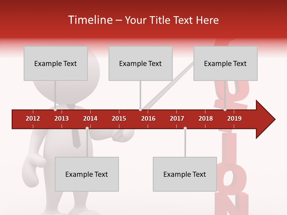 Business Character Puppet PowerPoint Template