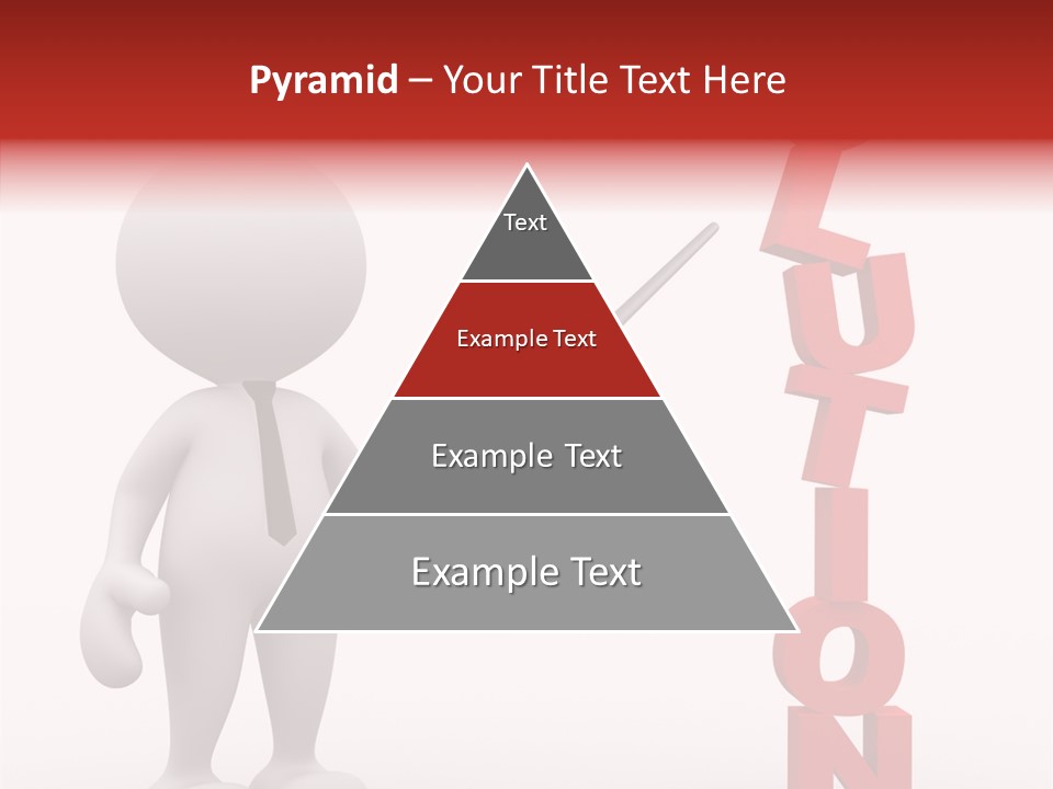 Business Character Puppet PowerPoint Template