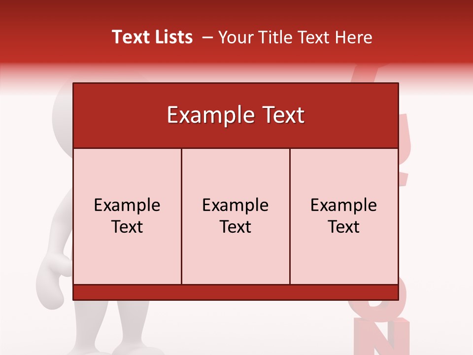 Business Character Puppet PowerPoint Template
