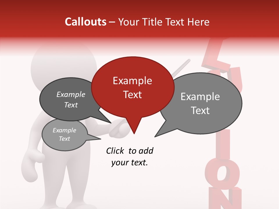 Business Character Puppet PowerPoint Template