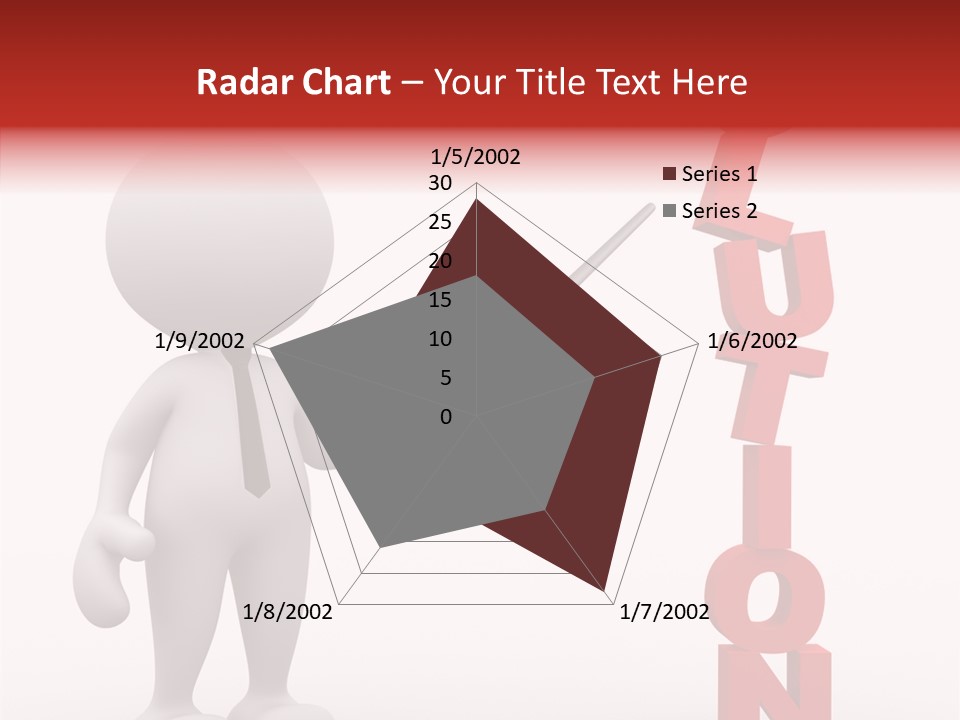 Business Character Puppet PowerPoint Template
