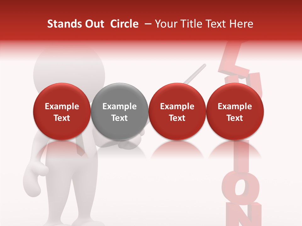 Business Character Puppet PowerPoint Template