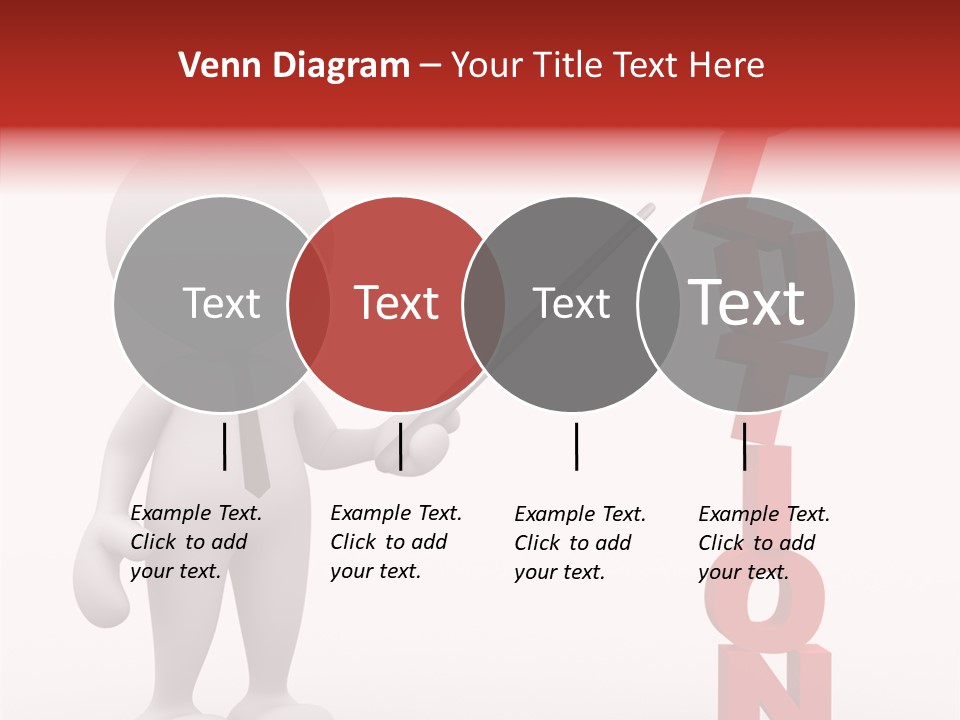 Business Character Puppet PowerPoint Template