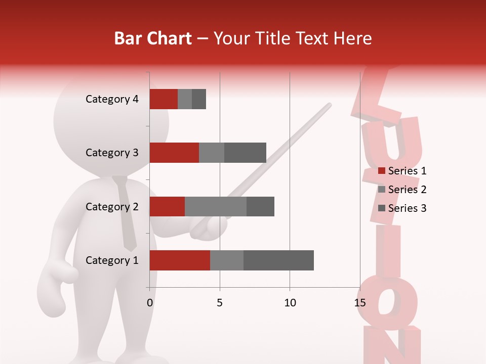 Business Character Puppet PowerPoint Template