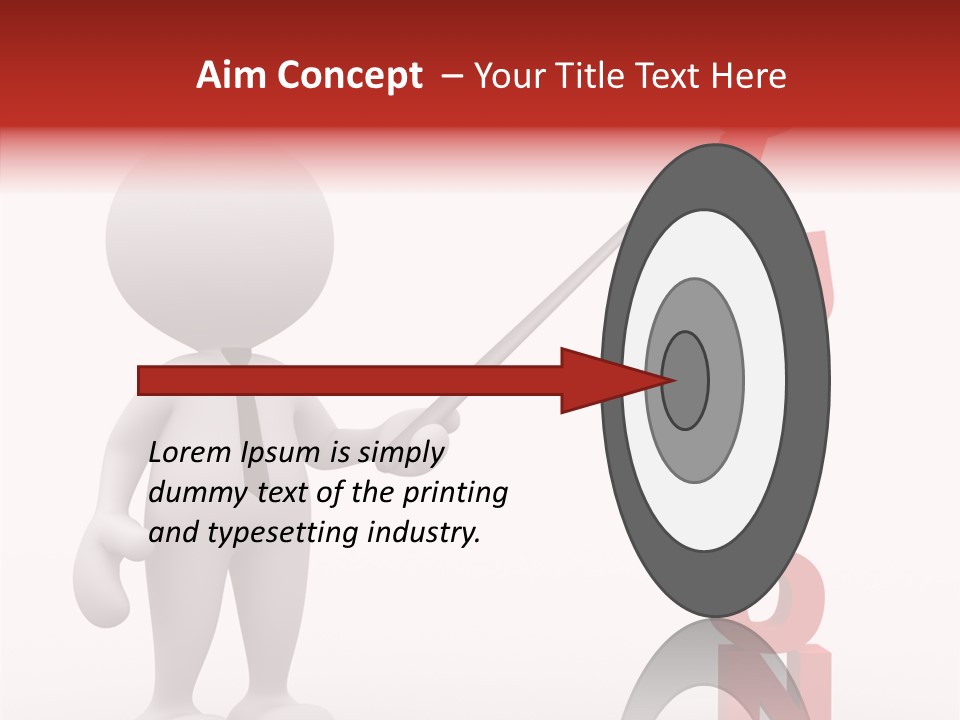 Business Character Puppet PowerPoint Template