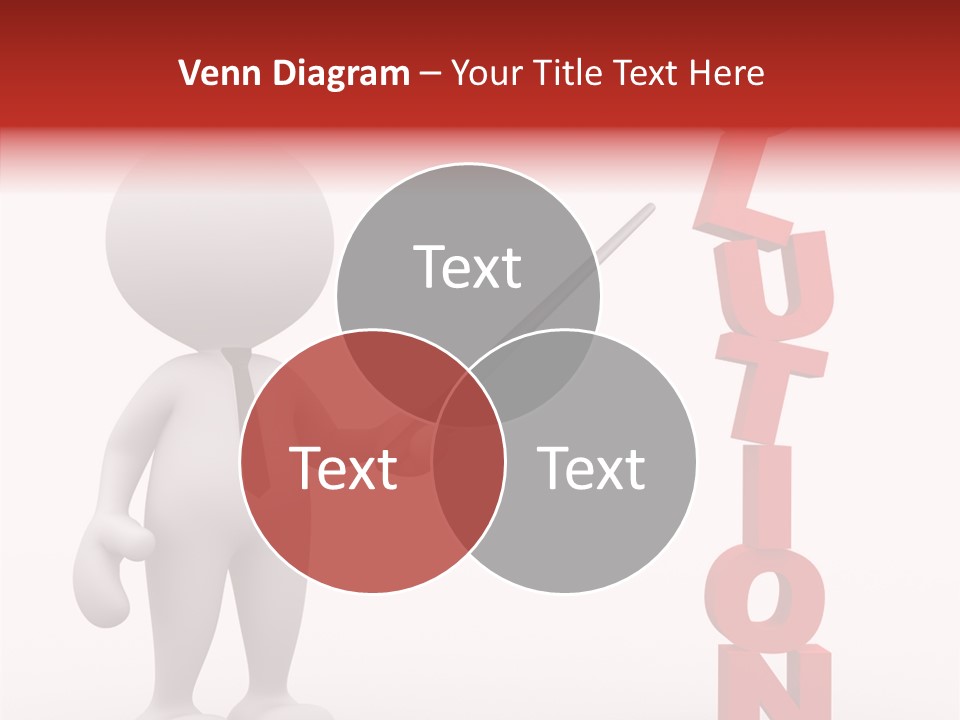 Business Character Puppet PowerPoint Template