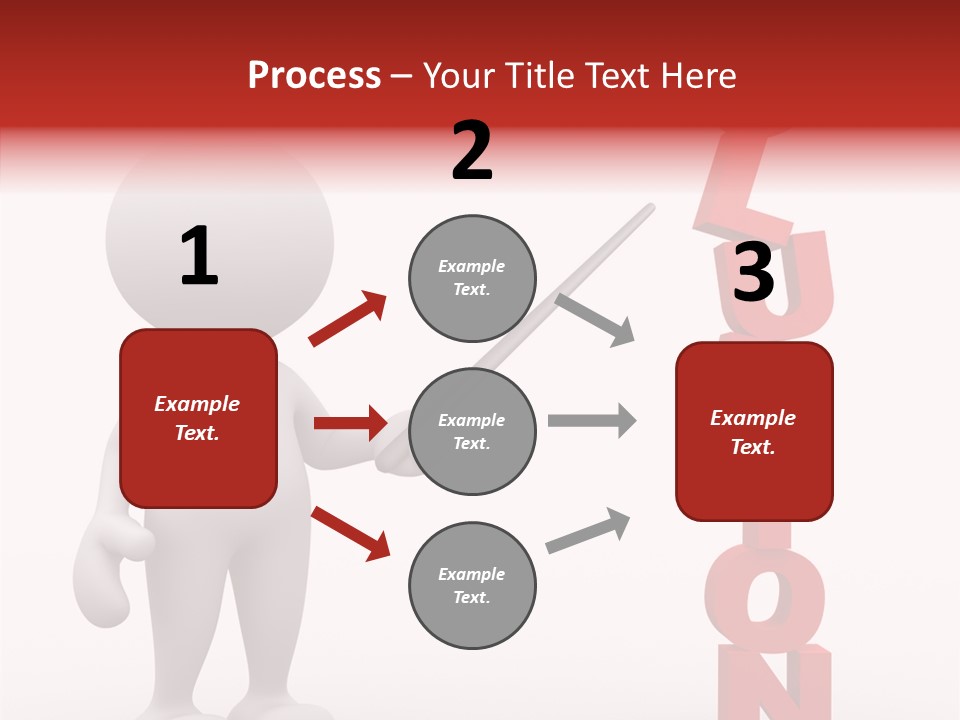 Business Character Puppet PowerPoint Template