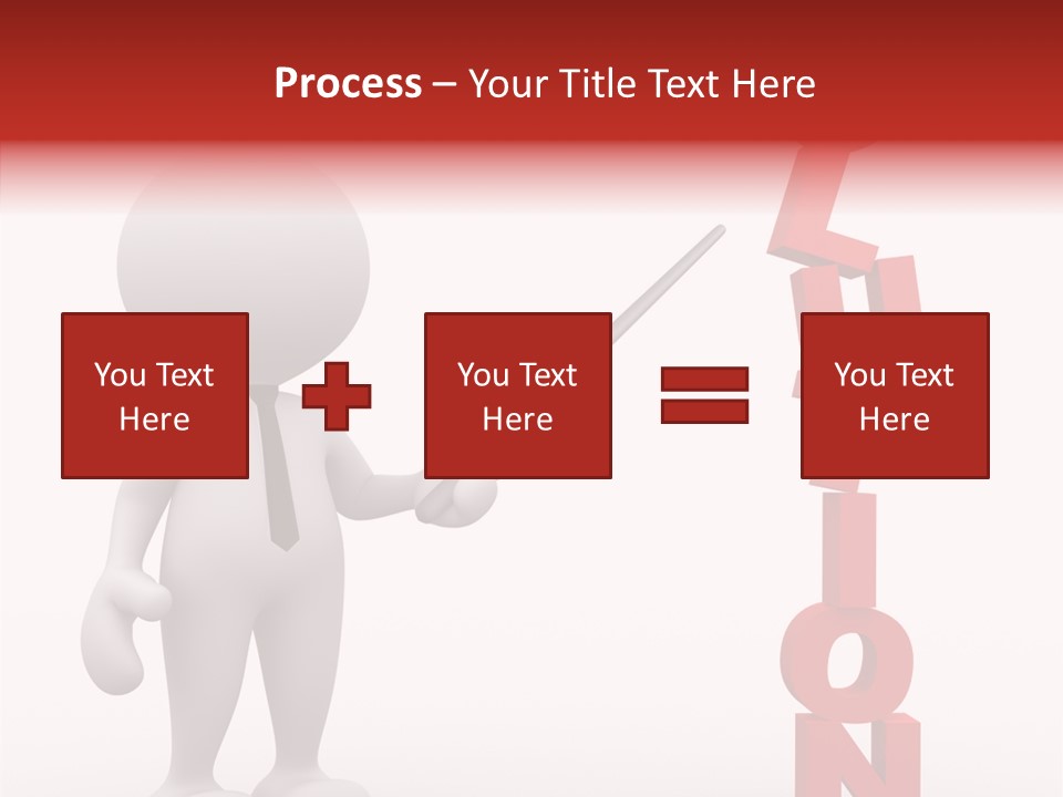 Business Character Puppet PowerPoint Template