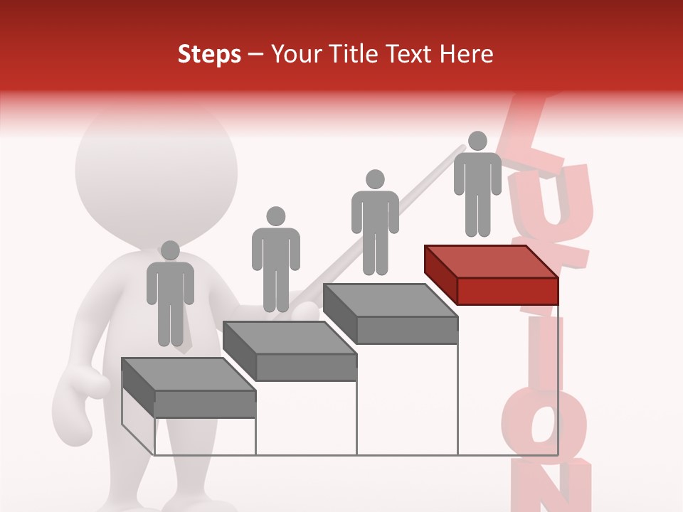 Business Character Puppet PowerPoint Template