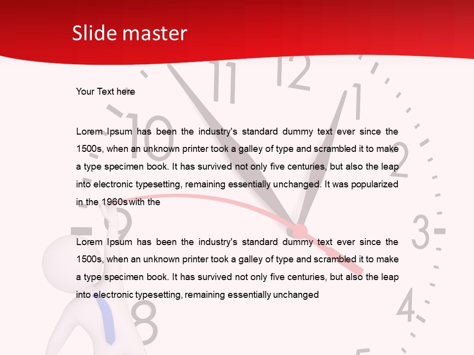 Schedule Success Money PowerPoint Template