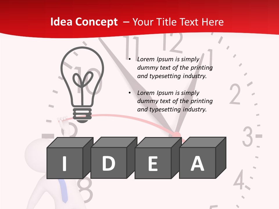 Schedule Success Money PowerPoint Template