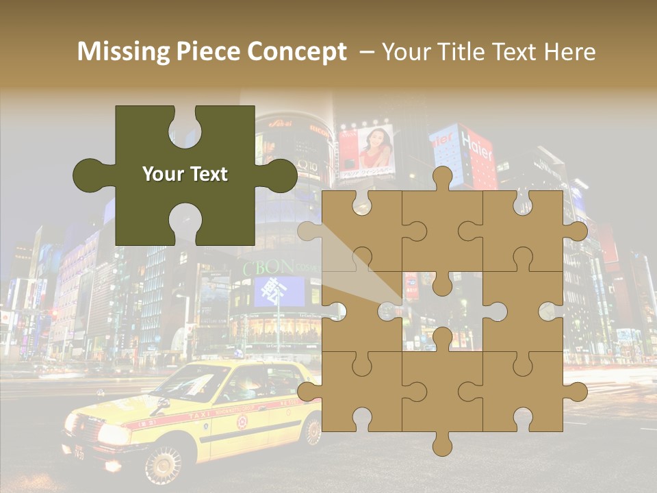 Lights Tokyo Modern PowerPoint Template