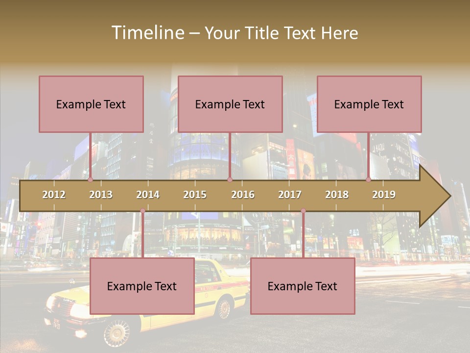 Lights Tokyo Modern PowerPoint Template