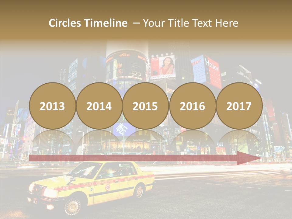 Lights Tokyo Modern PowerPoint Template