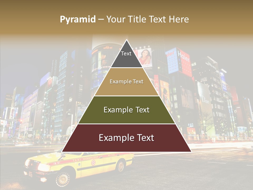 Lights Tokyo Modern PowerPoint Template