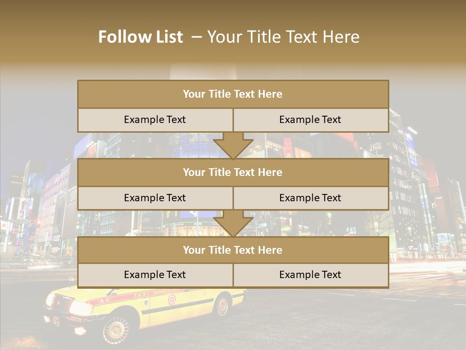 Lights Tokyo Modern PowerPoint Template