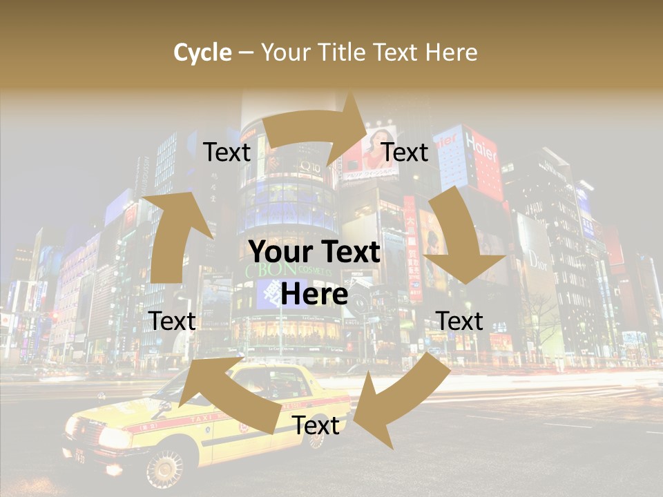 Lights Tokyo Modern PowerPoint Template