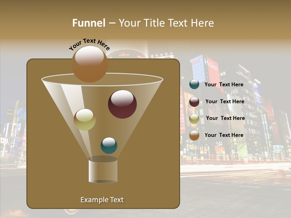 Lights Tokyo Modern PowerPoint Template