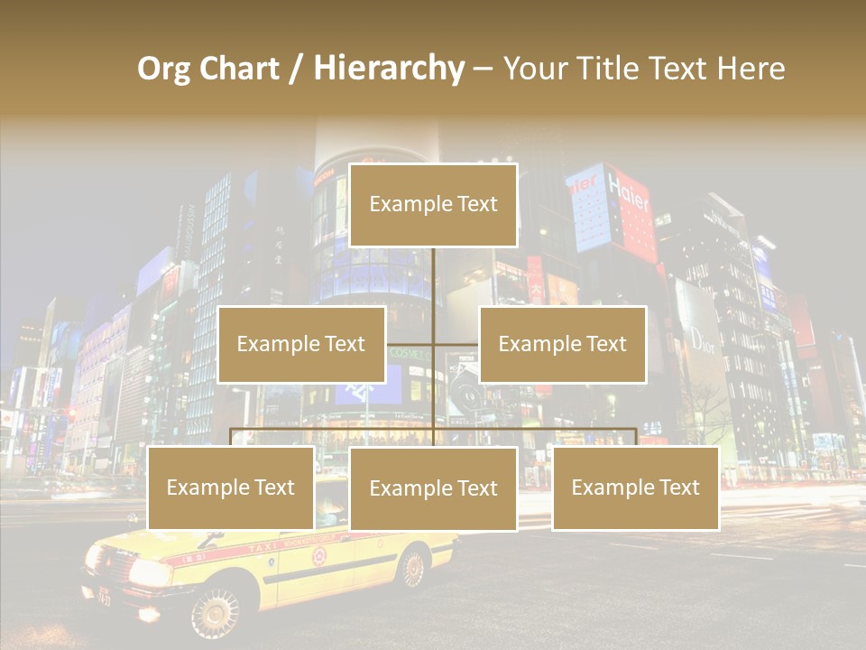 Lights Tokyo Modern PowerPoint Template