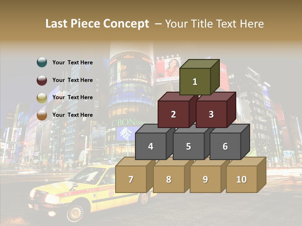 Lights Tokyo Modern PowerPoint Template