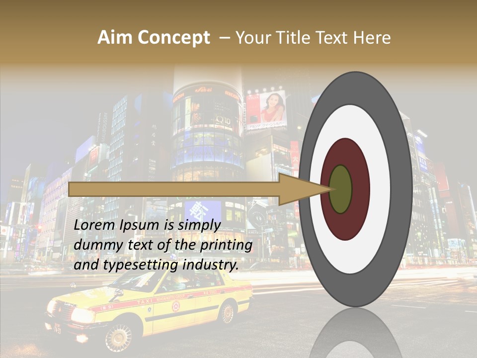 Lights Tokyo Modern PowerPoint Template