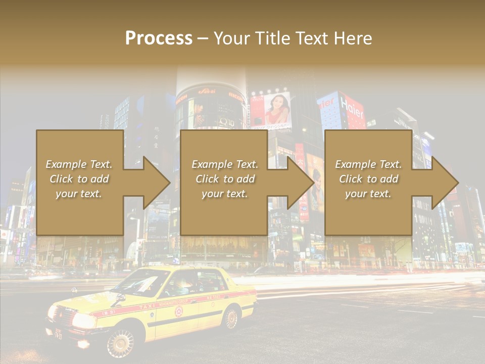 Lights Tokyo Modern PowerPoint Template