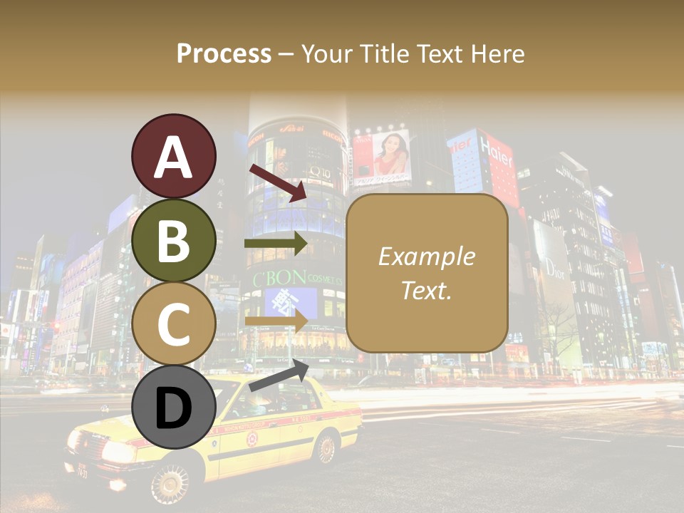 Lights Tokyo Modern PowerPoint Template