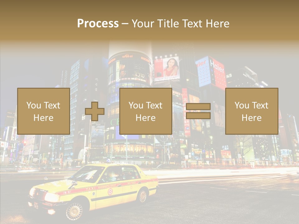Lights Tokyo Modern PowerPoint Template