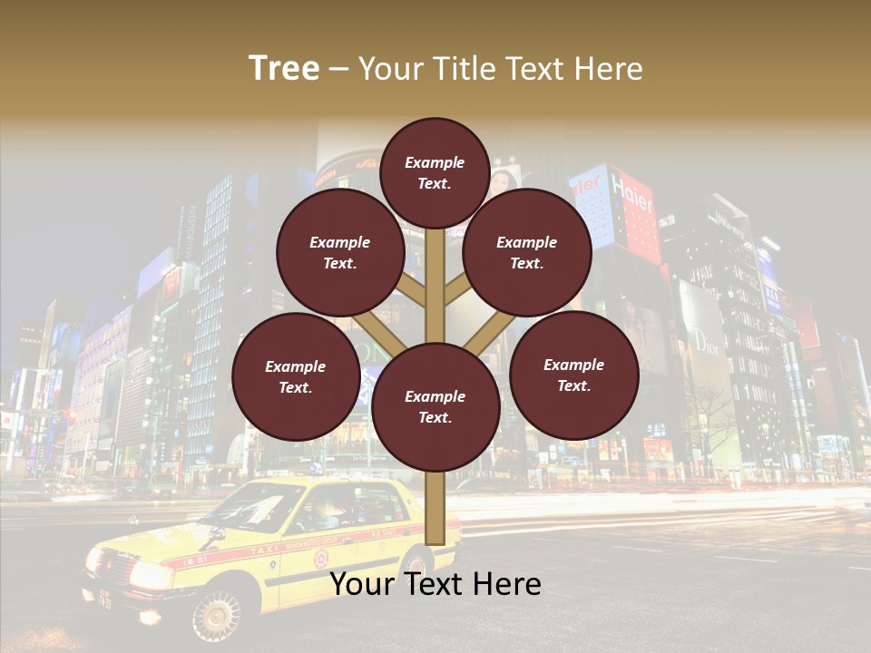 Lights Tokyo Modern PowerPoint Template