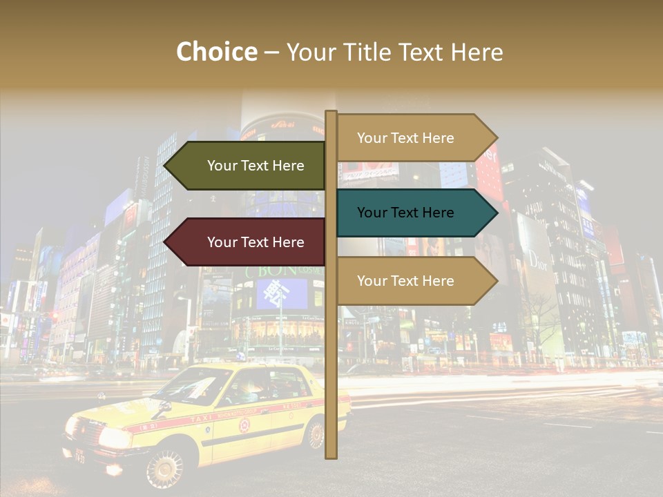 Lights Tokyo Modern PowerPoint Template