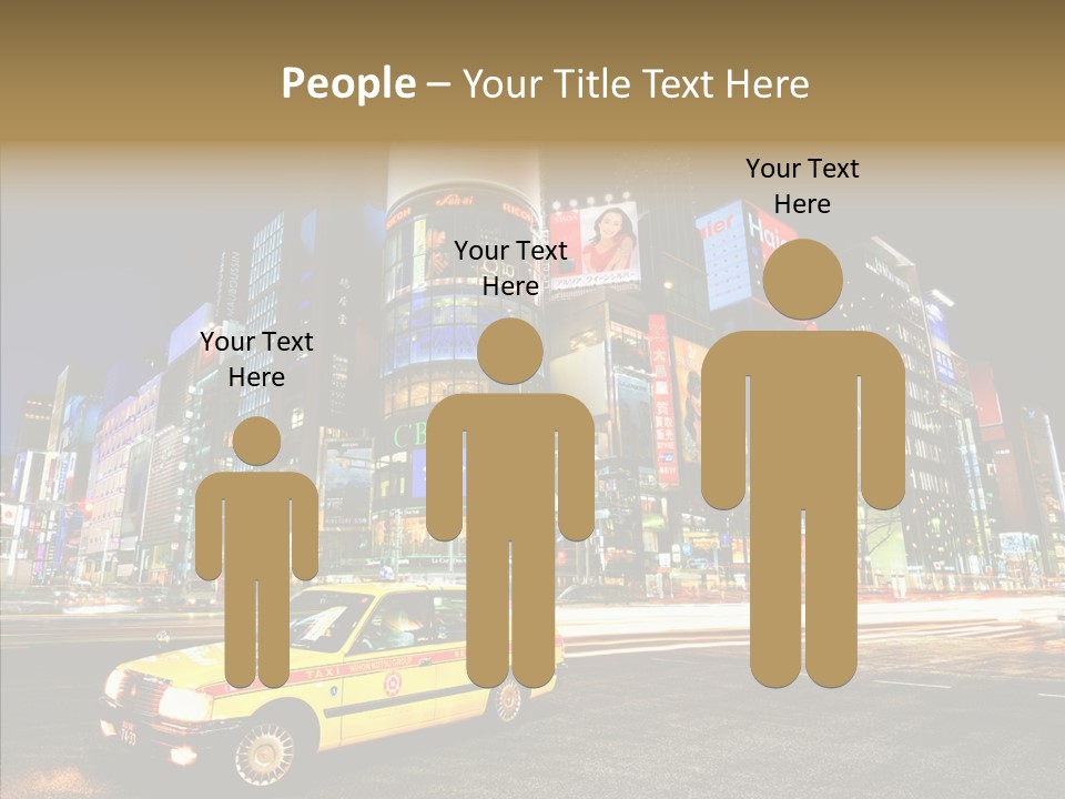 Lights Tokyo Modern PowerPoint Template