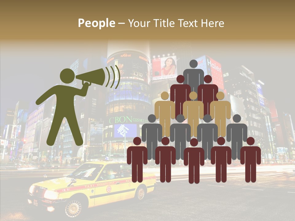 Lights Tokyo Modern PowerPoint Template