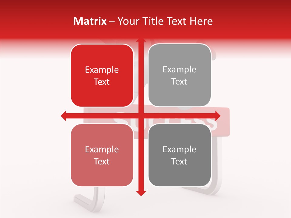 Successful White People PowerPoint Template