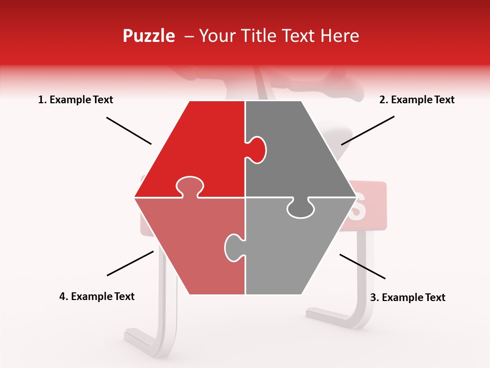 Successful White People PowerPoint Template