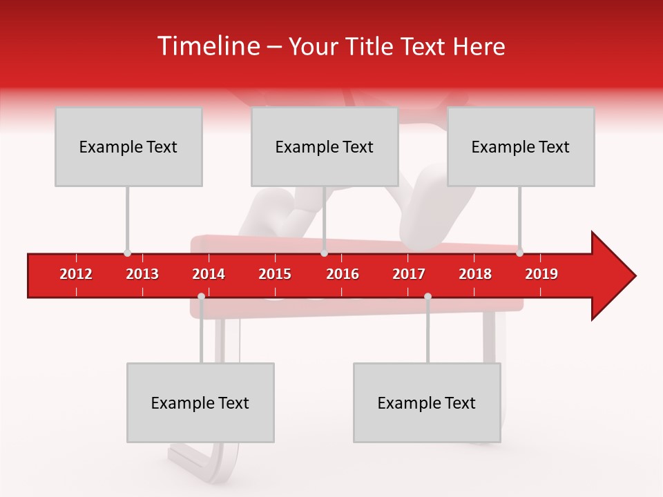 Successful White People PowerPoint Template