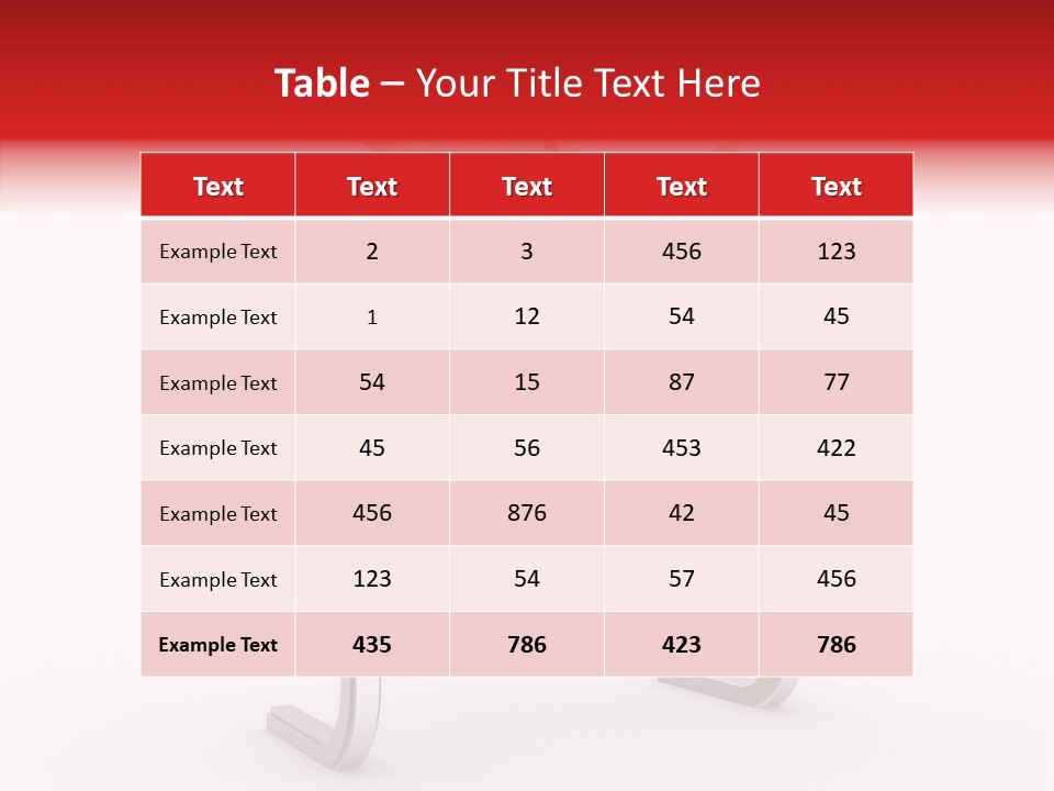 Successful White People PowerPoint Template