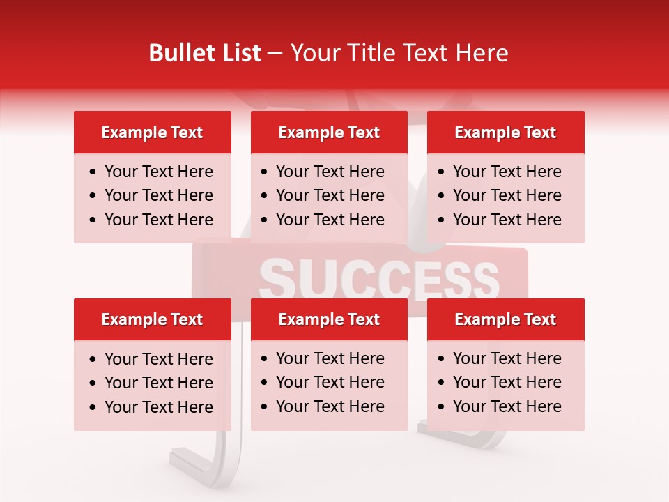 Successful White People PowerPoint Template