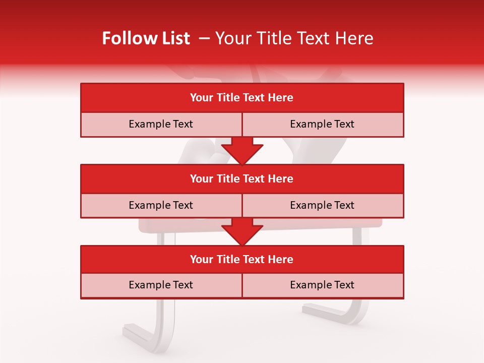 Successful White People PowerPoint Template