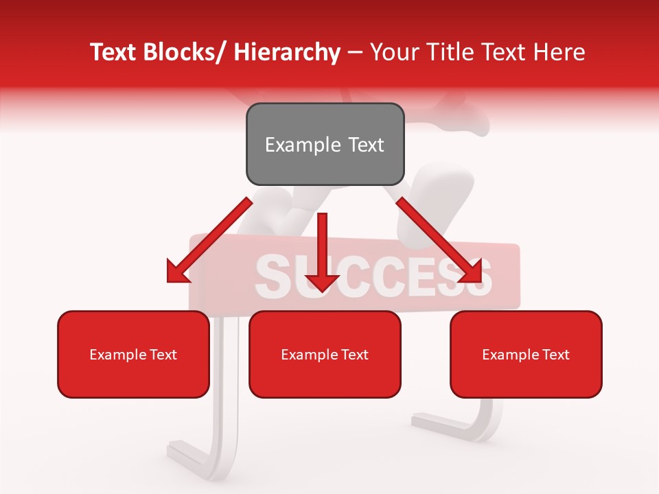 Successful White People PowerPoint Template