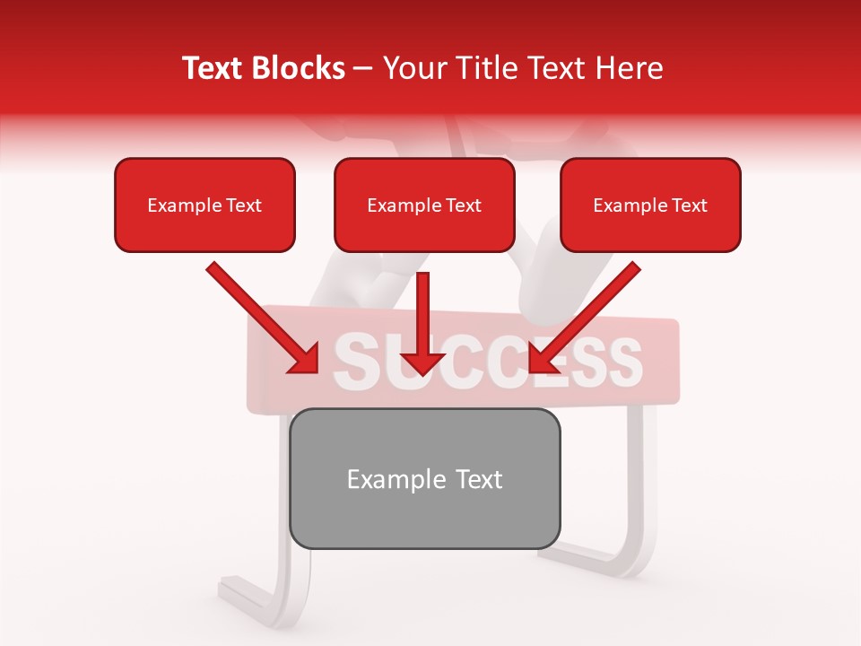 Successful White People PowerPoint Template