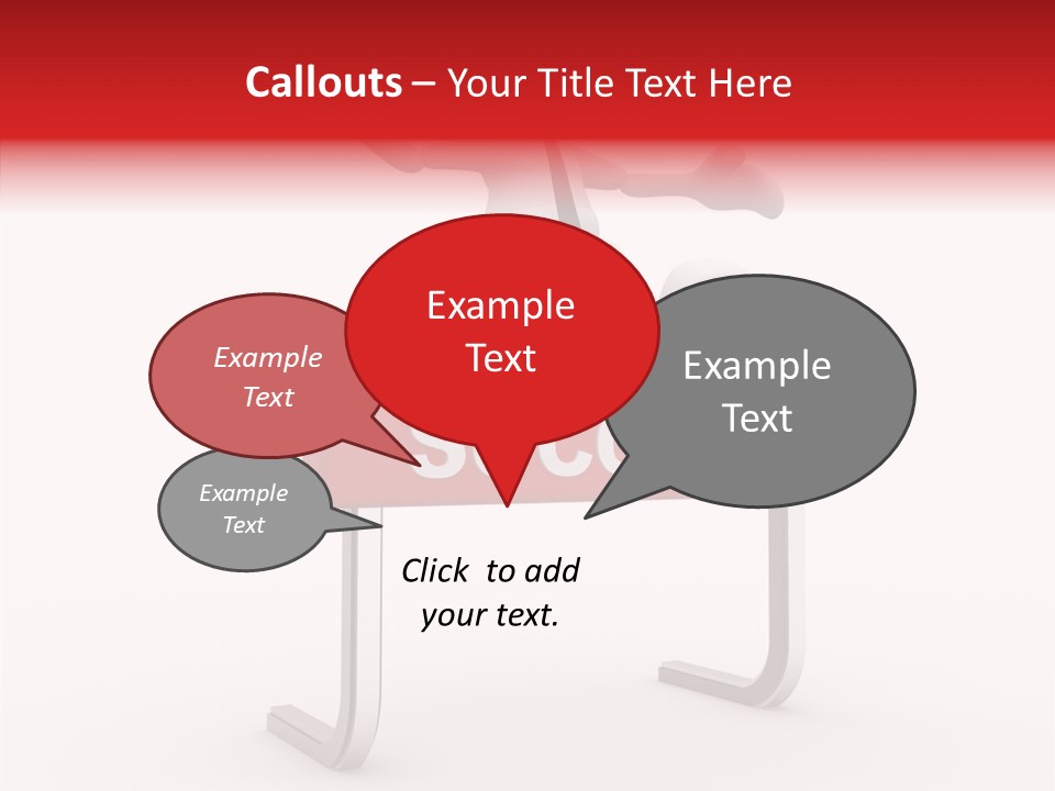 Successful White People PowerPoint Template