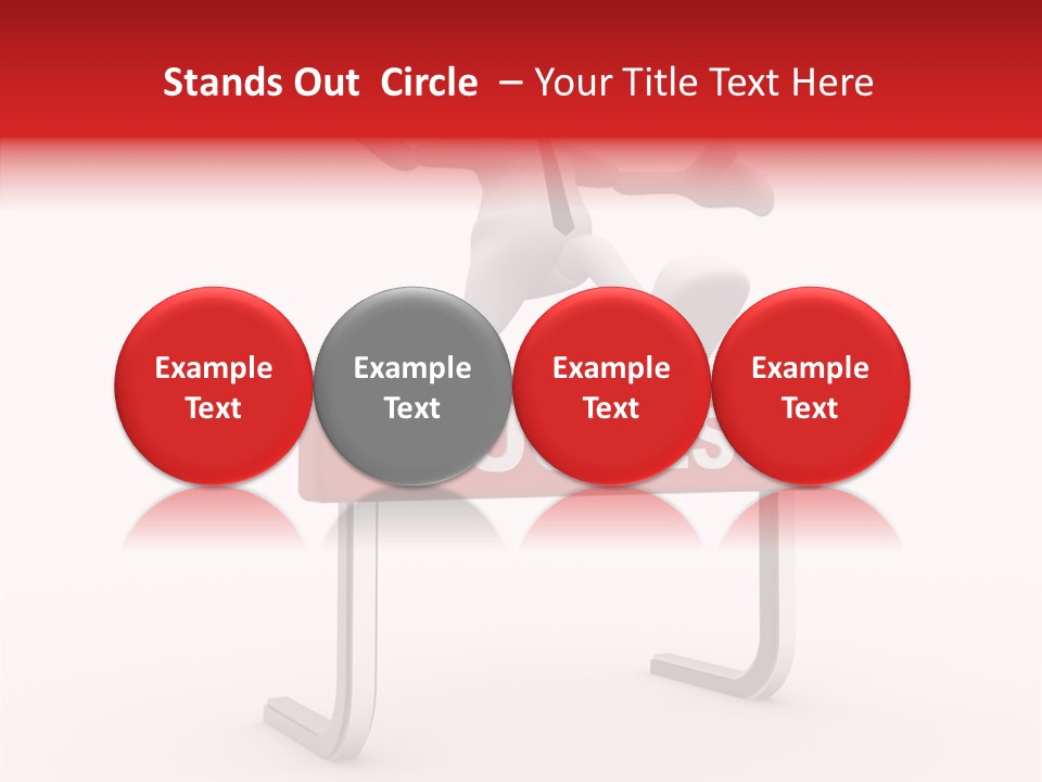 Successful White People PowerPoint Template