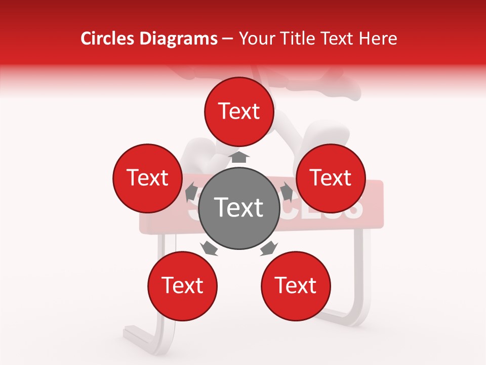 Successful White People PowerPoint Template