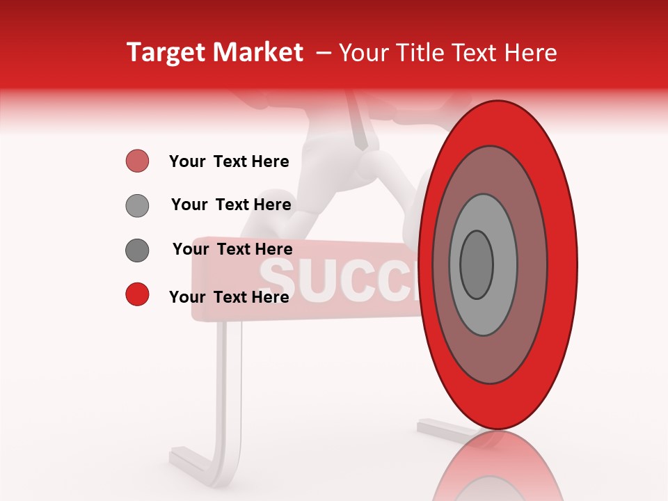 Successful White People PowerPoint Template