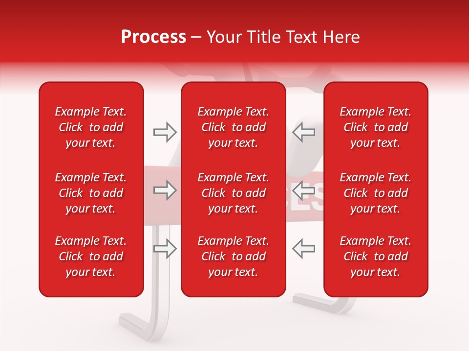 Successful White People PowerPoint Template